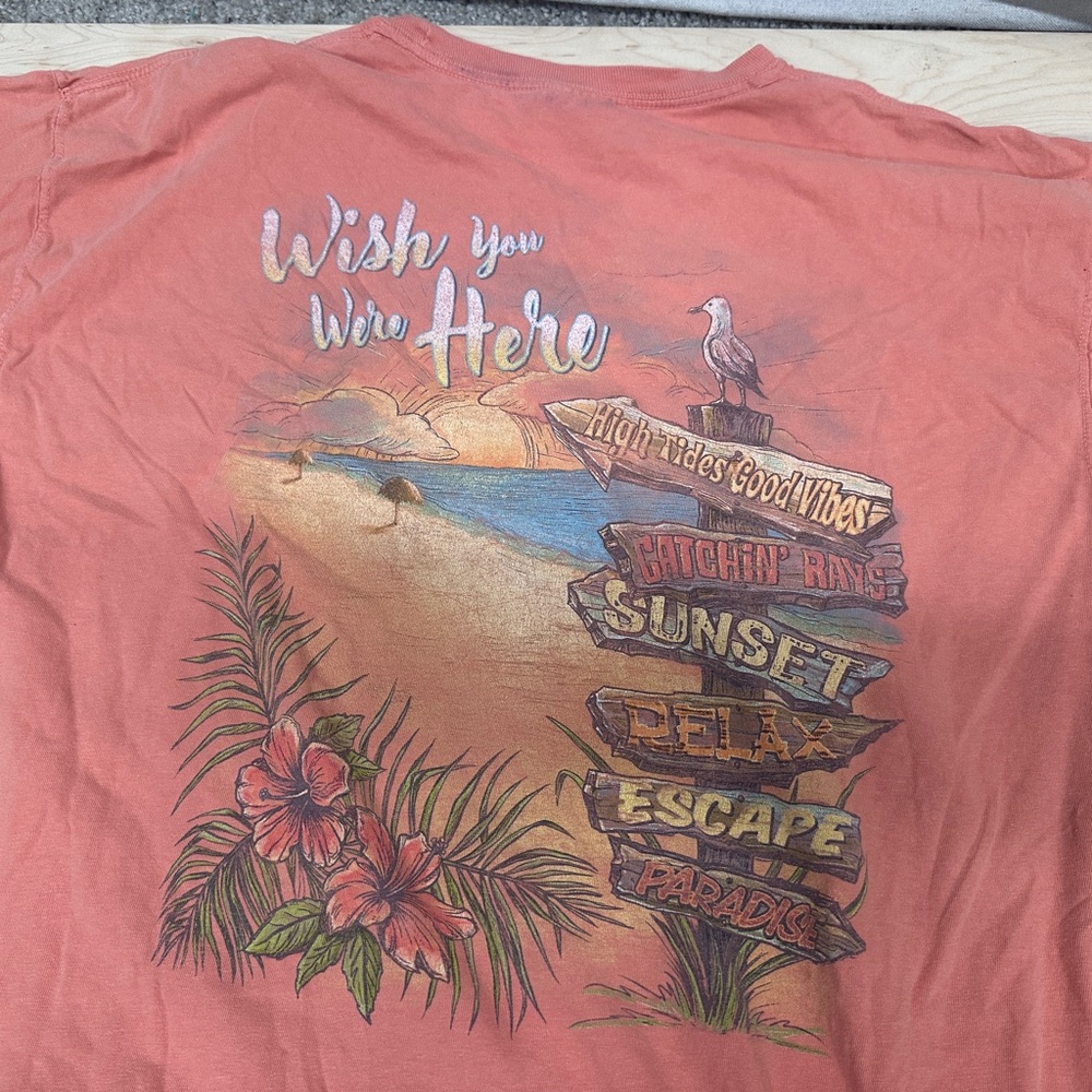 Wish you were here tshirt - Picture 2 of 5